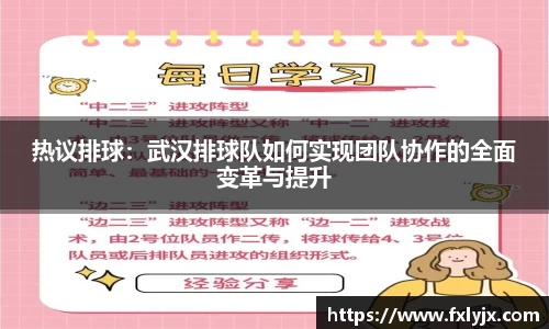 热议排球：武汉排球队如何实现团队协作的全面变革与提升