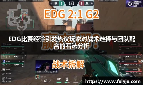 EDG比赛经验引发热议玩家对战术选择与团队配合的看法分析